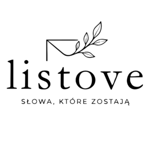 Czarne logo firmy listove